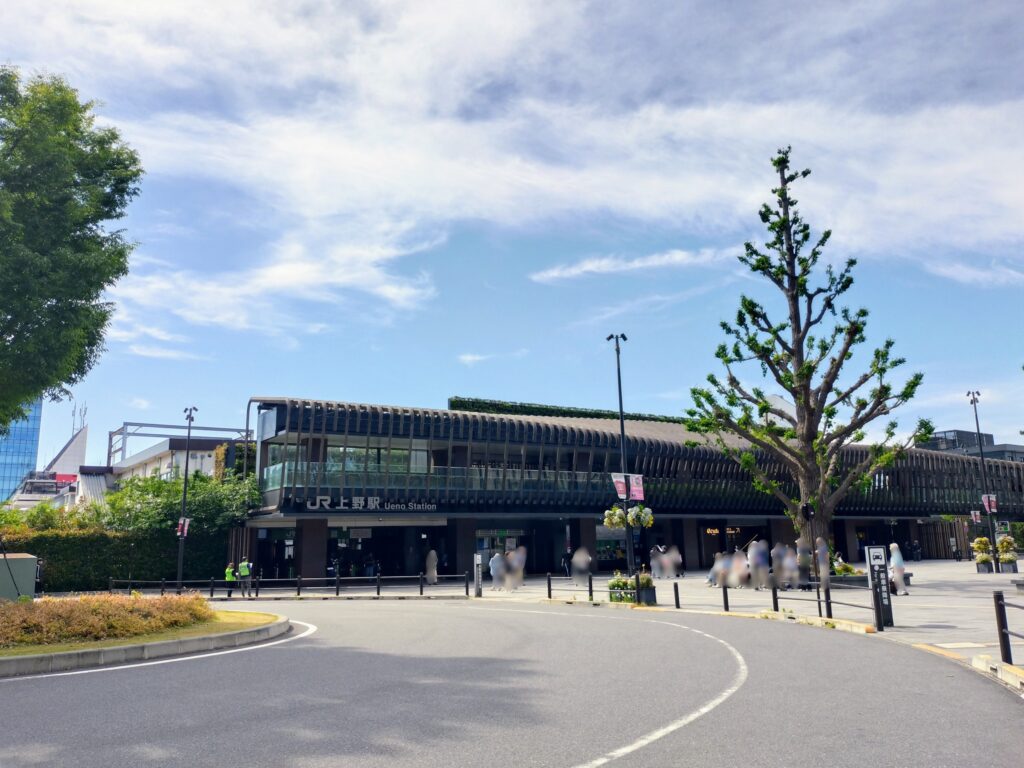 上野駅前の写真